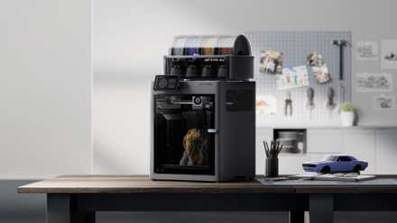 xTool's new full-color laser engraver seems like without equal craft room improve Bambu Lab X2D.