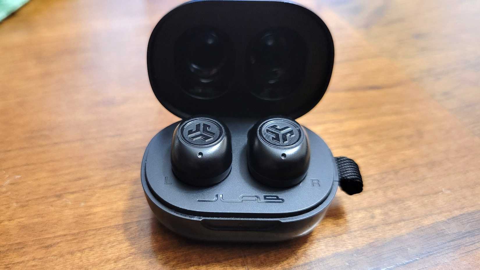Clean earbuds in  case