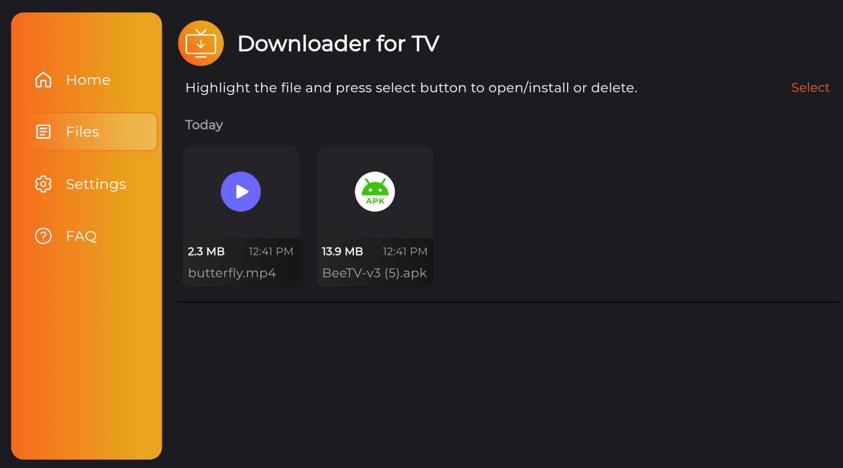 Downloader for TV