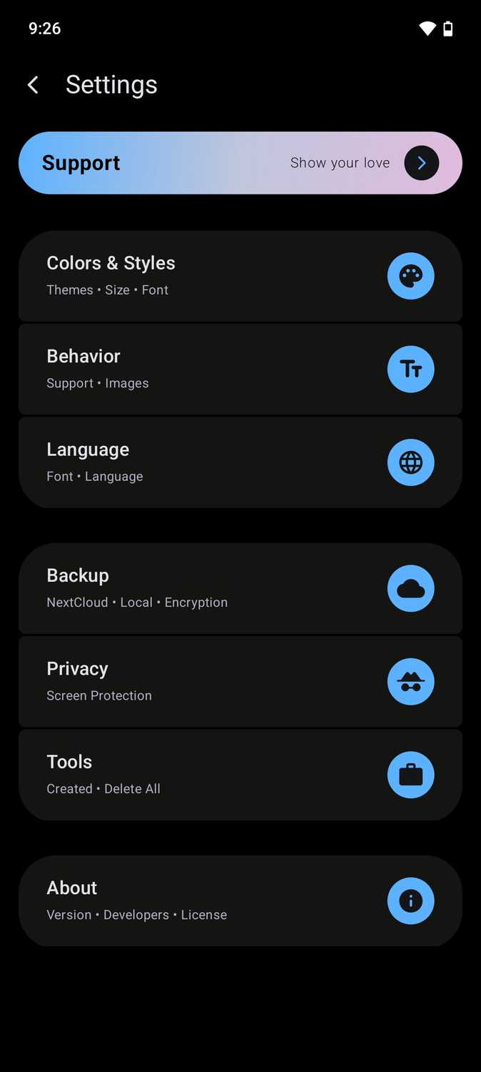 Notes Setings 3 Android apps to try out this weekend