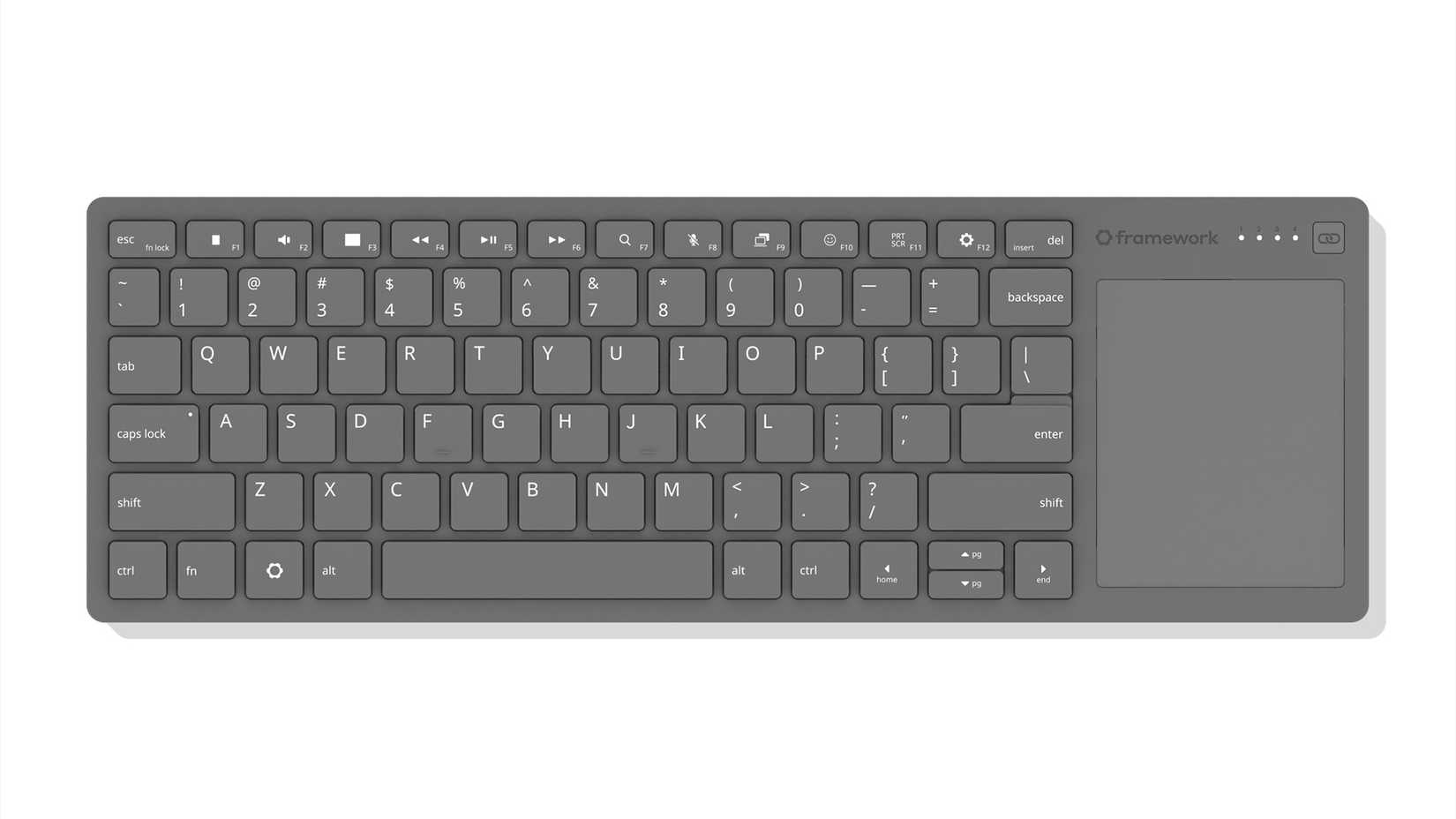 Framework Wireless Touchpad Keyboardの画像