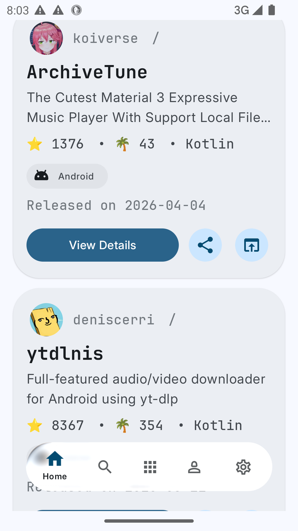 The Android app shops Google does not need you to learn about GitHub Store.
