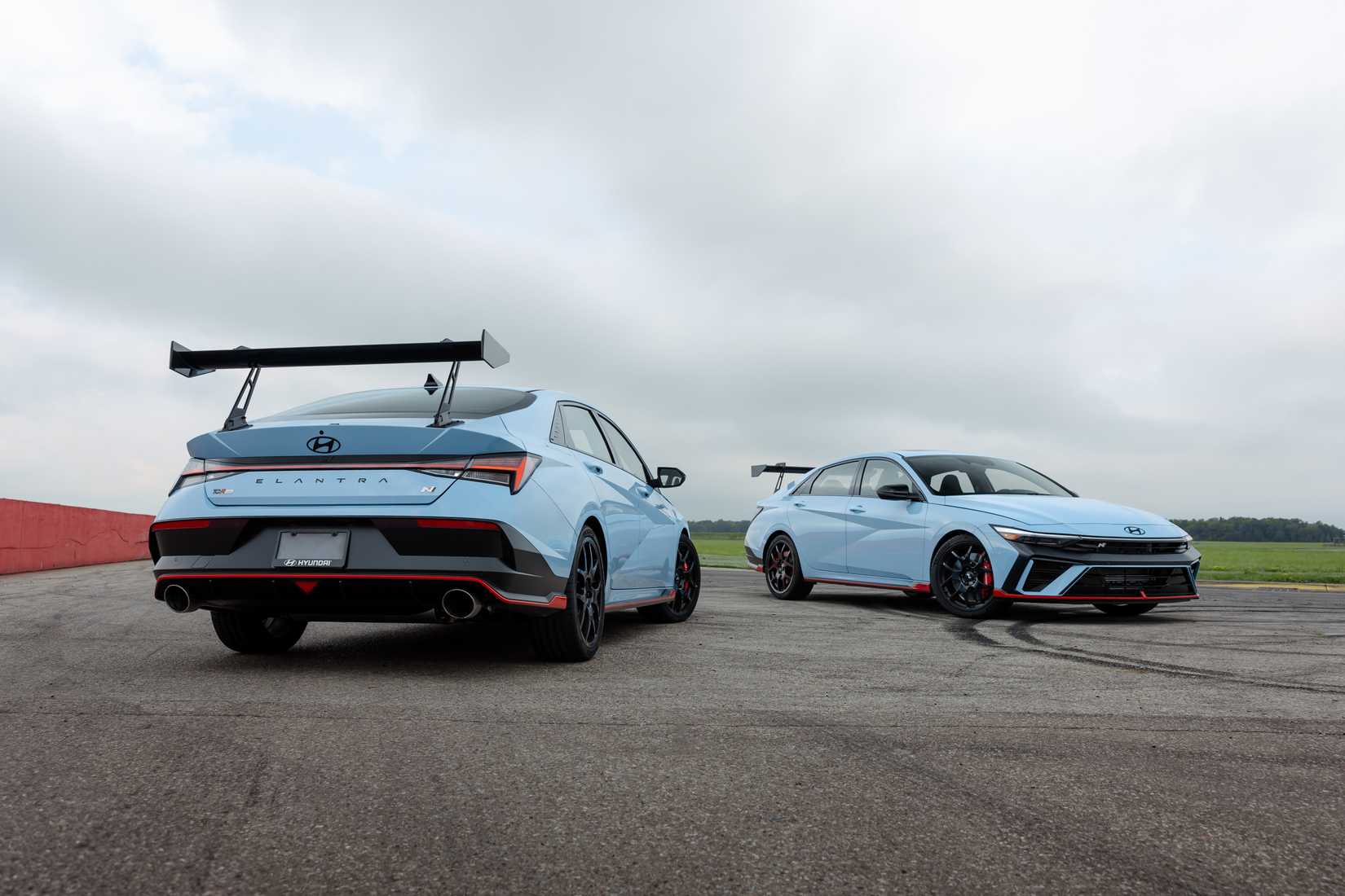 2026 Hyundai Elantra N TCR Edition on a race track