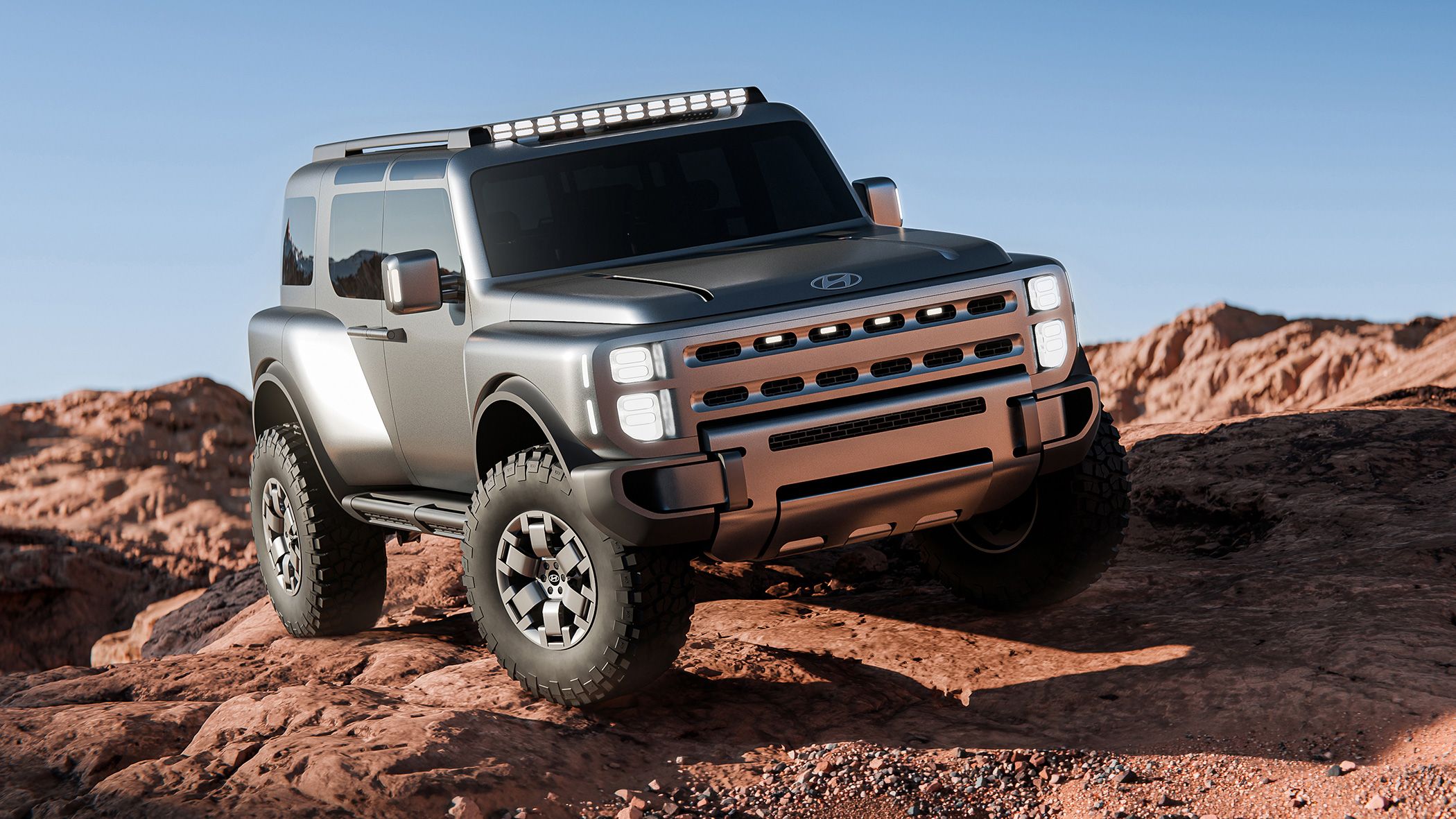 Hyundai's Boulder Concept SUV previews a US-made pickup truck