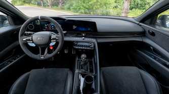 Hyundai 2026 Elantra N TCR Edition interior
