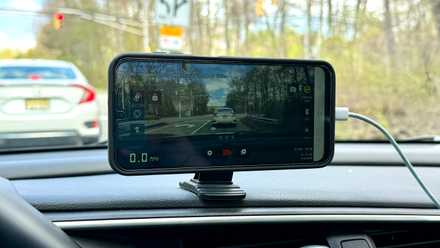 Using an old Android device as a dashcam.
