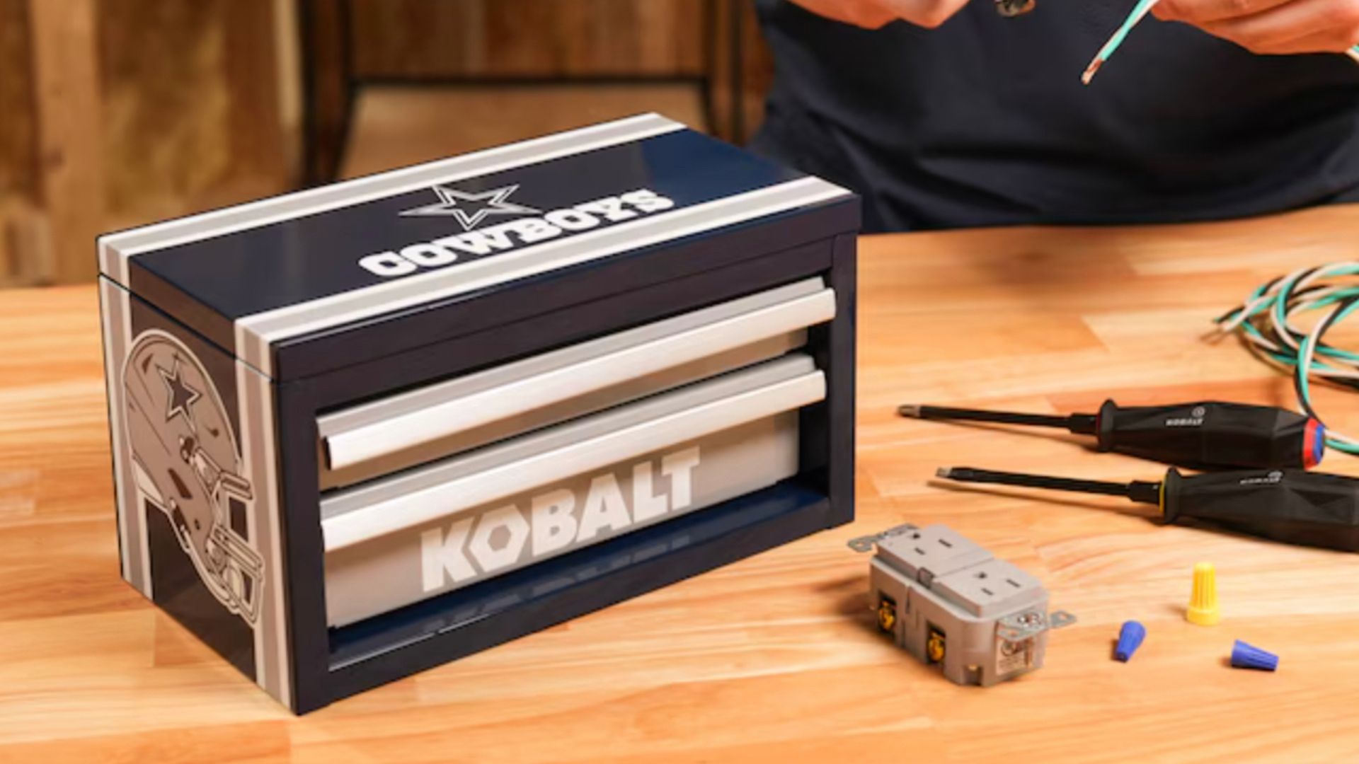 Kobalt mini tool box NFL