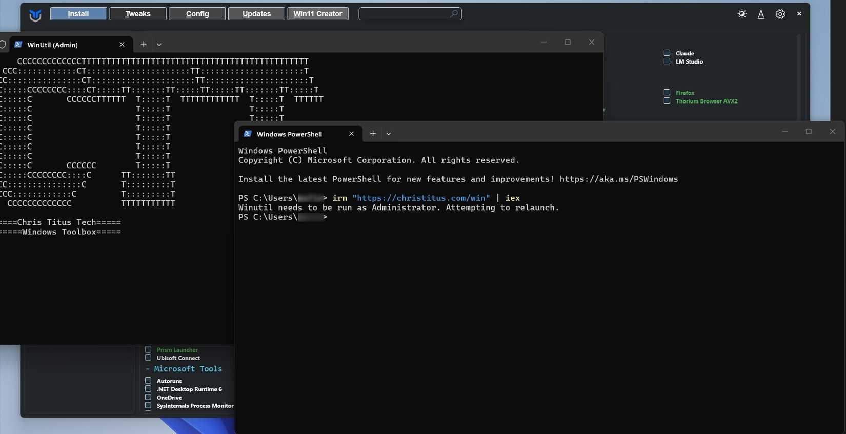 Powershell Utility The de-bloating PowerShell command I run on every Windows install