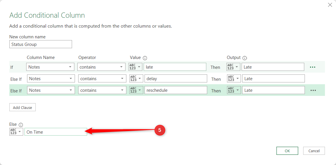 How to use Conditional Columns in Excel Power Query