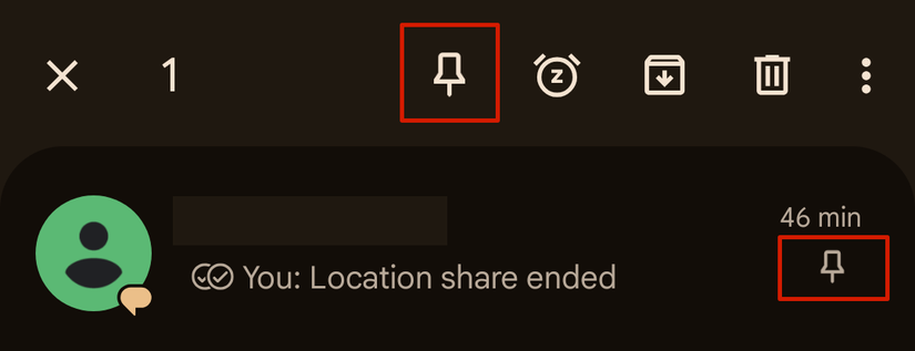 Pin messages in Google Messages.