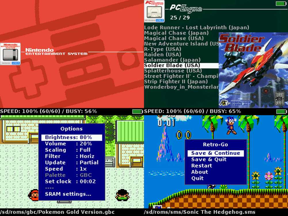 Retro-Go turns ESP32 boards into multi-system emulation handhelds