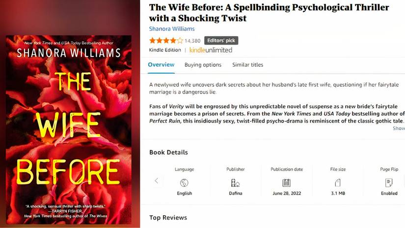 The cover of The Wife Before