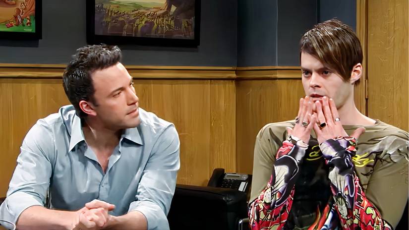 Bill Hader and Ben Affleck in Saturday Night Live