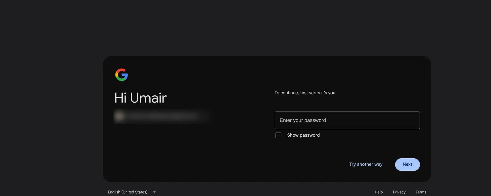 Скриншот: требуется ввести пароль для перехода на passkey