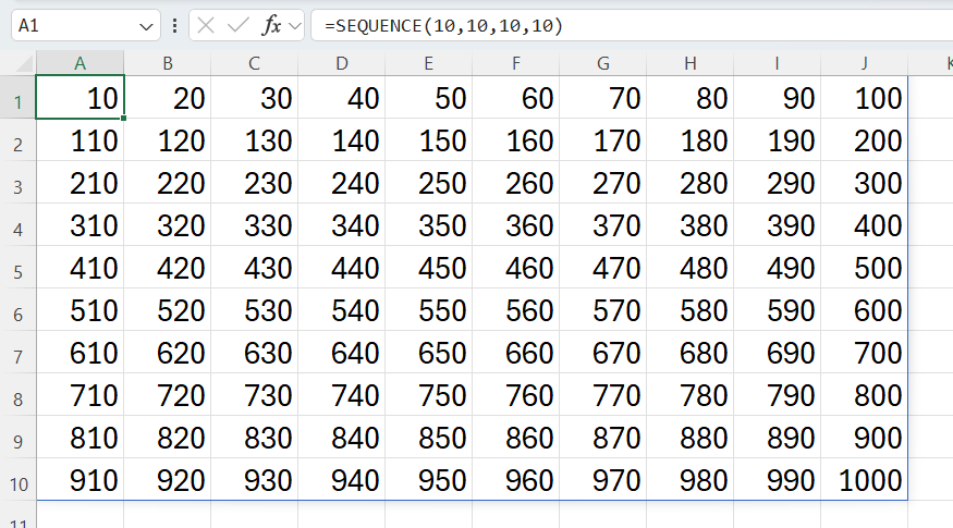 3 real-world uses for the SEQUENCE function in Excel