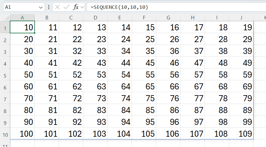 3 real-world uses for the SEQUENCE function in Excel