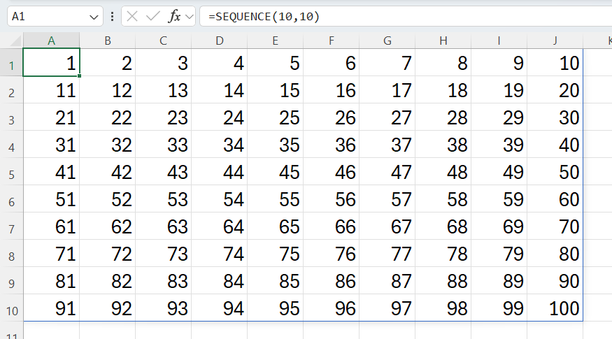 3 real-world uses for the SEQUENCE function in Excel
