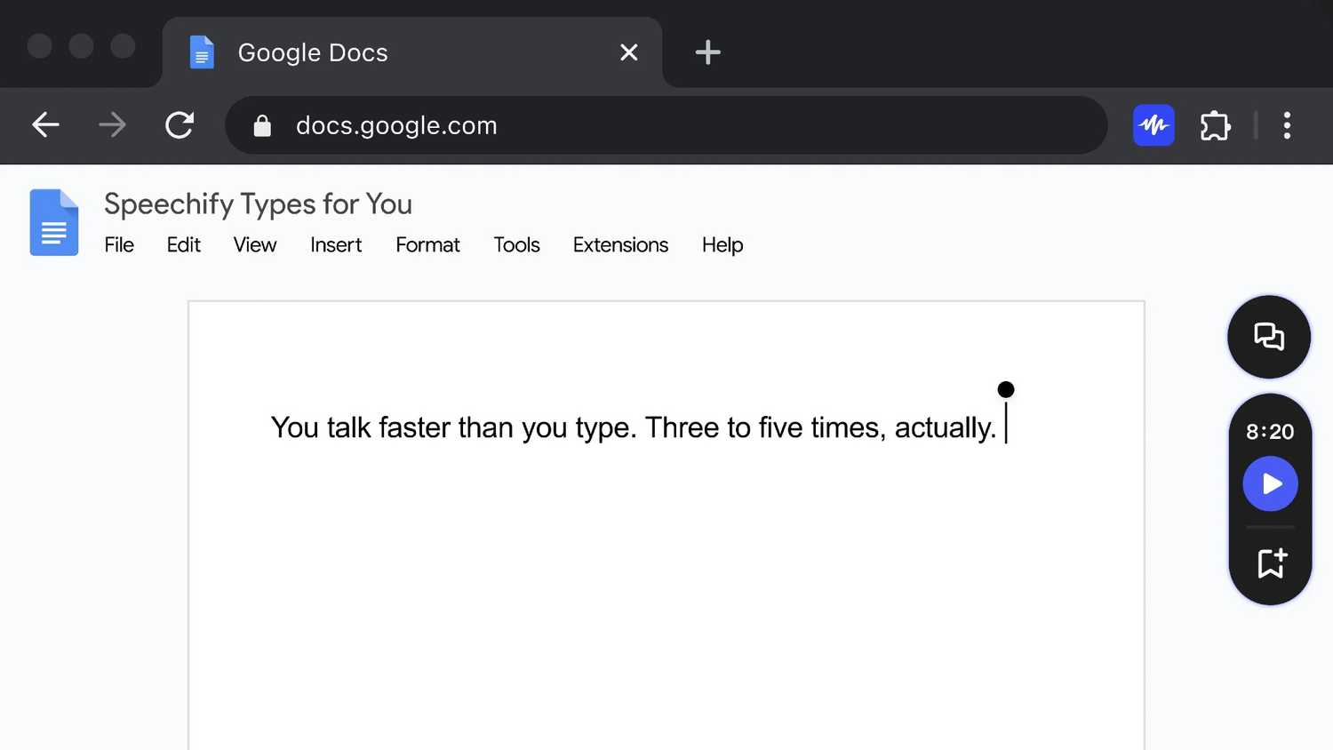Talk Typing I tried 7 voice typing apps on Windows, and Speechify stood out for an ...