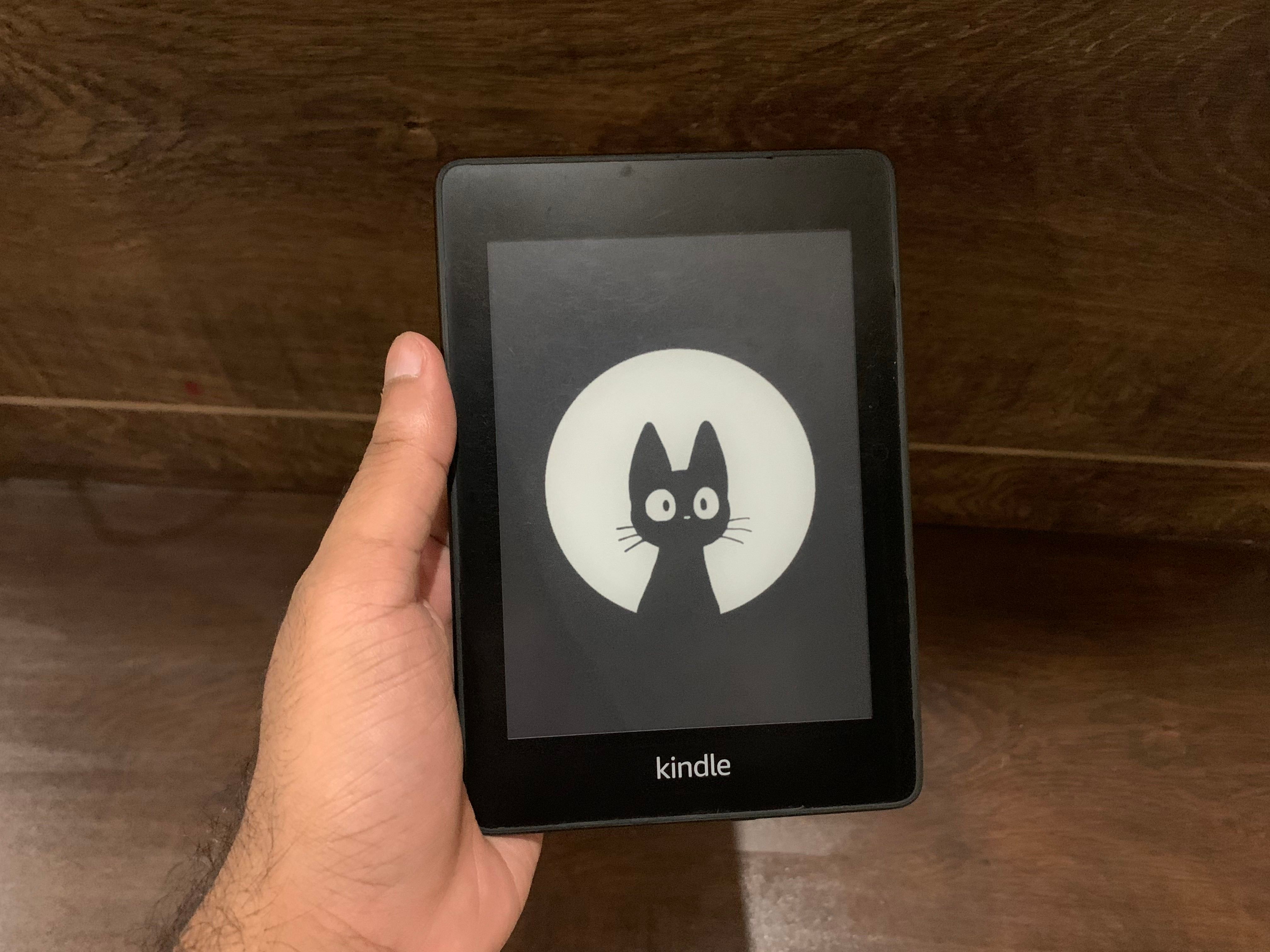 A Kindle with KOReader on it.