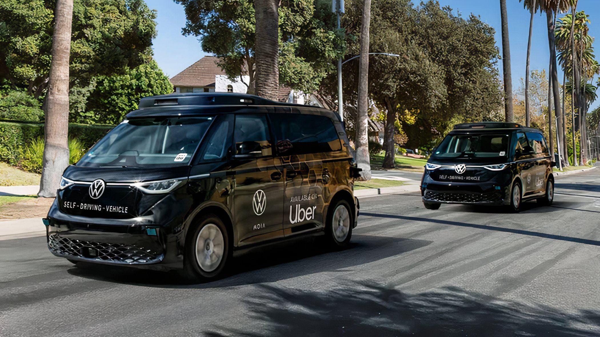 Uber and VW will offer robotaxi rides in Los Angeles by late 2026