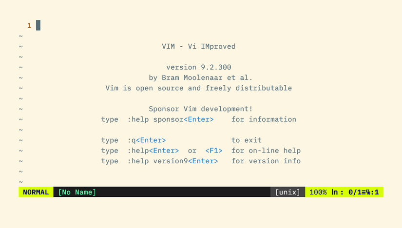 vim-airline — строка состояния с ярко-зелёным и чёрным фоном, зелёный текст.