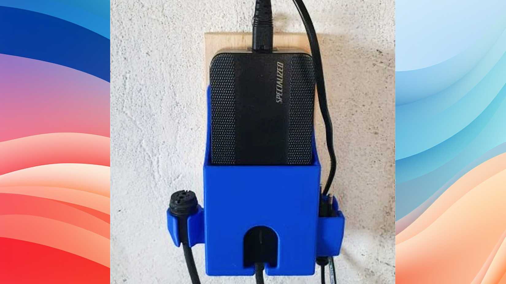 Wall mount for Specialized Turbo Levo charger