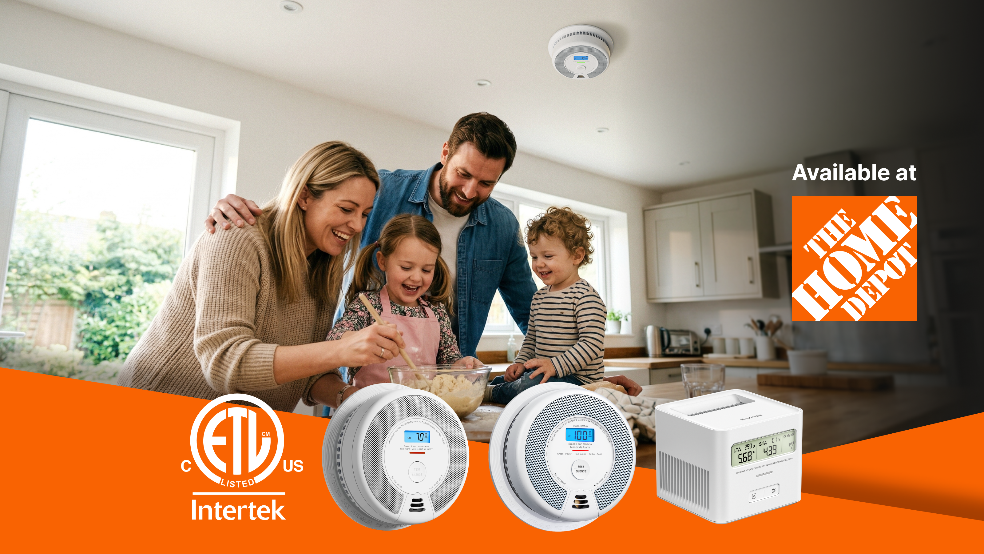 X-Sense lands at The Home Depot with UL-certified home safety alarms