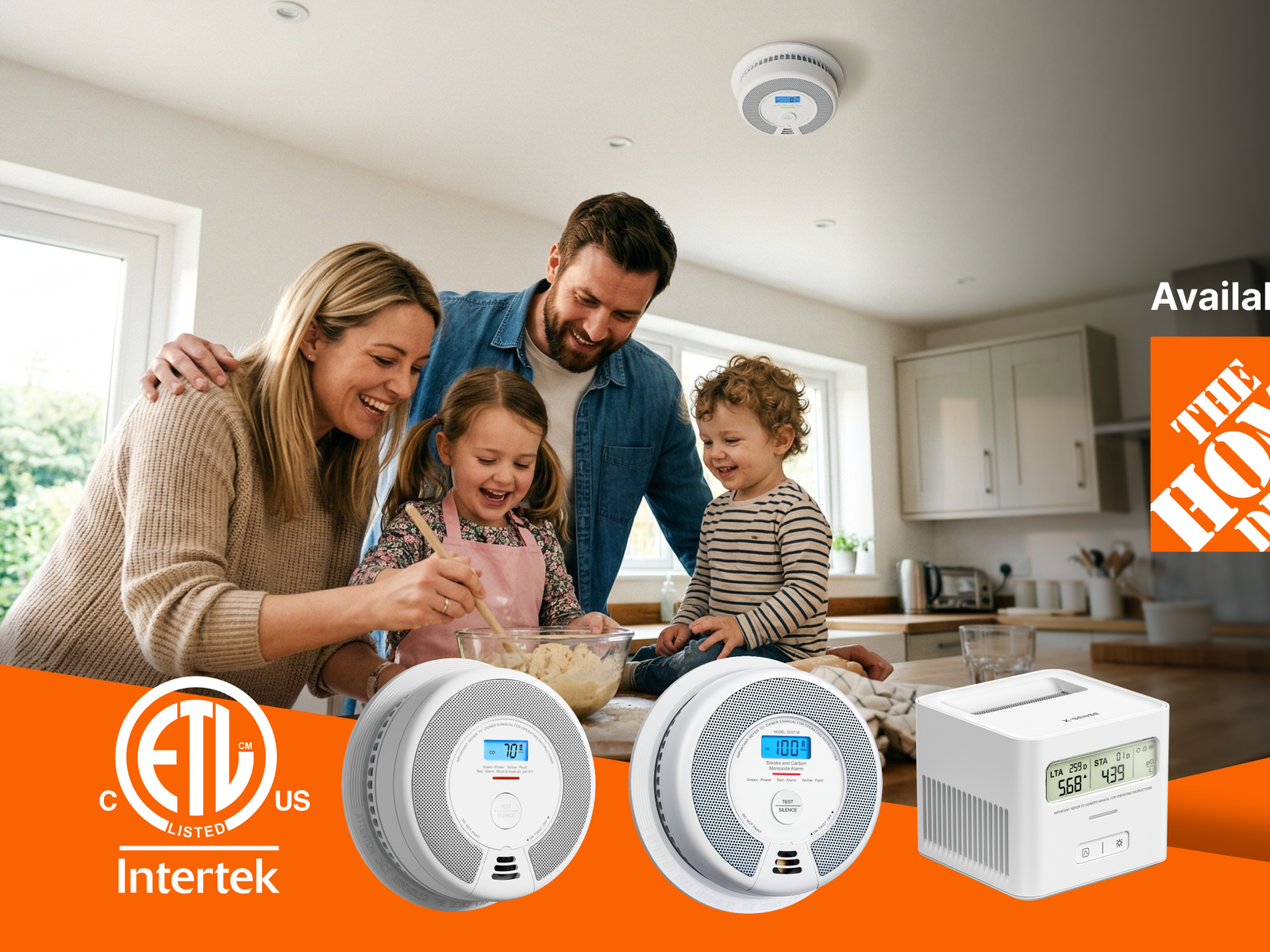 X-Sense lands at The Home Depot with UL-certified home safety alarms