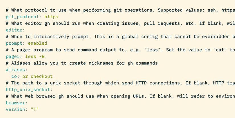 yaml-gh-config