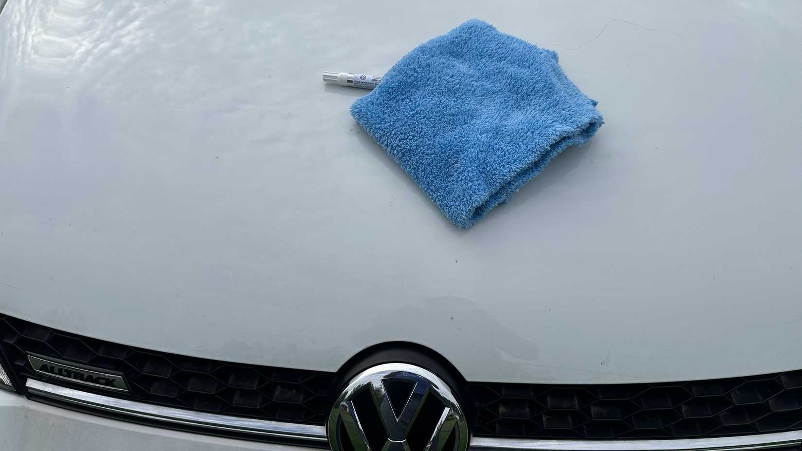 VW Alltrack with touch up pen