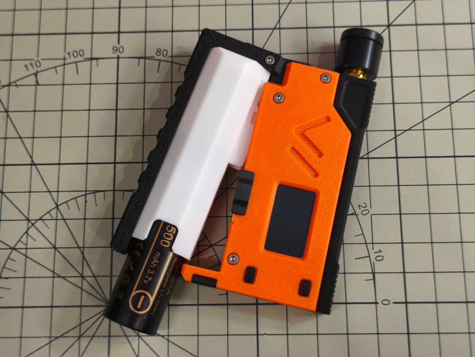 MeshT2 - Meshtastic case for Heltec Wireless Tracker V2 by Prokuon on GitHub.