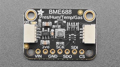 Temperature, humidity, and pressure sensors connect directly to the Pi's GPIO pins