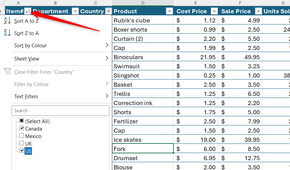 Filtering Drop Down Menu How to use Slicers in Excel (and why they're better than filters)