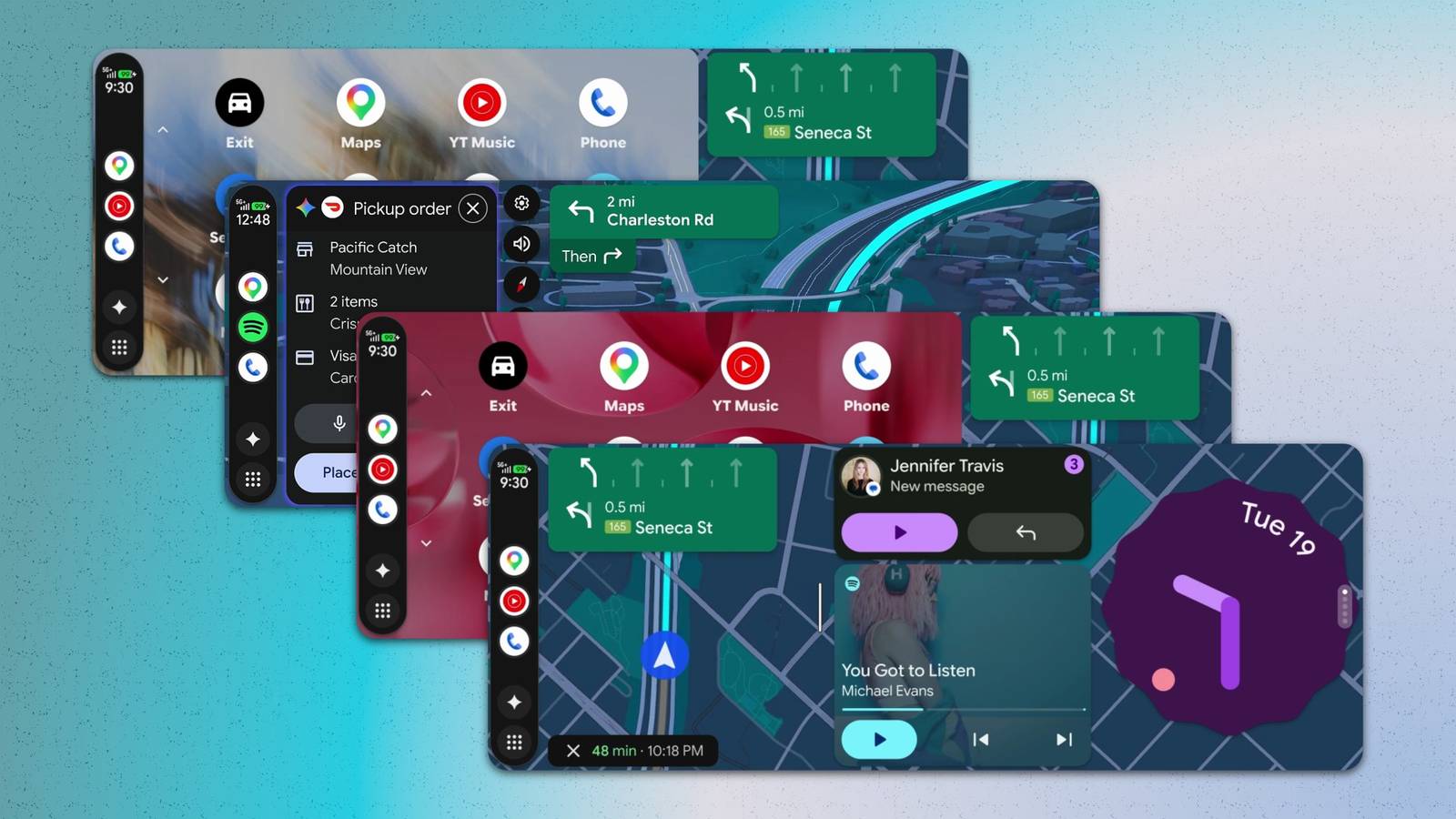 Android Auto is finally getting a facelift, complete with widgets and ...