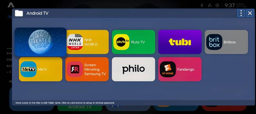 ATV Launcher, the best app for Android TV on phone.