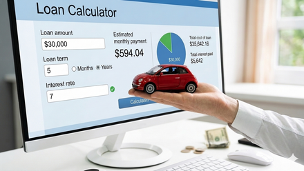 Car loan calculator image