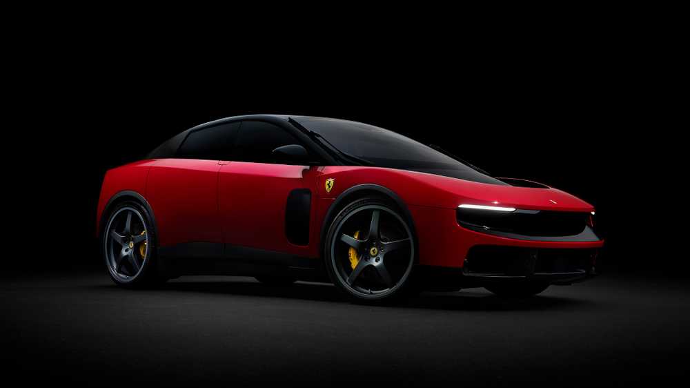 The Luce in Rosso Corsa, Ferrari's signature red