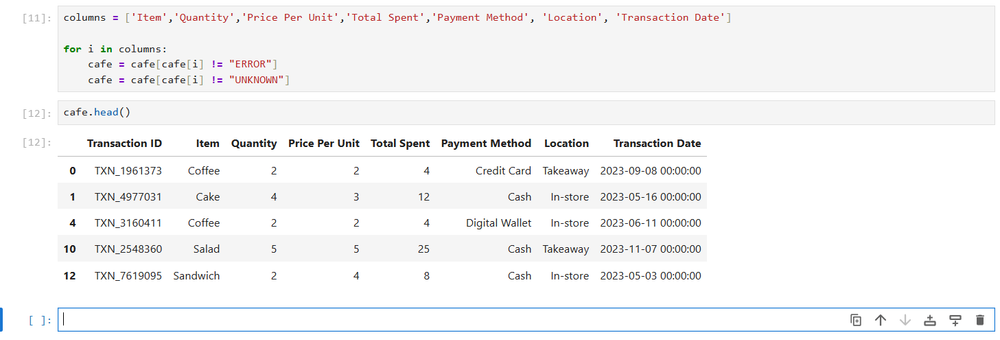 Filtering data in Jupyter using Python's pandas library