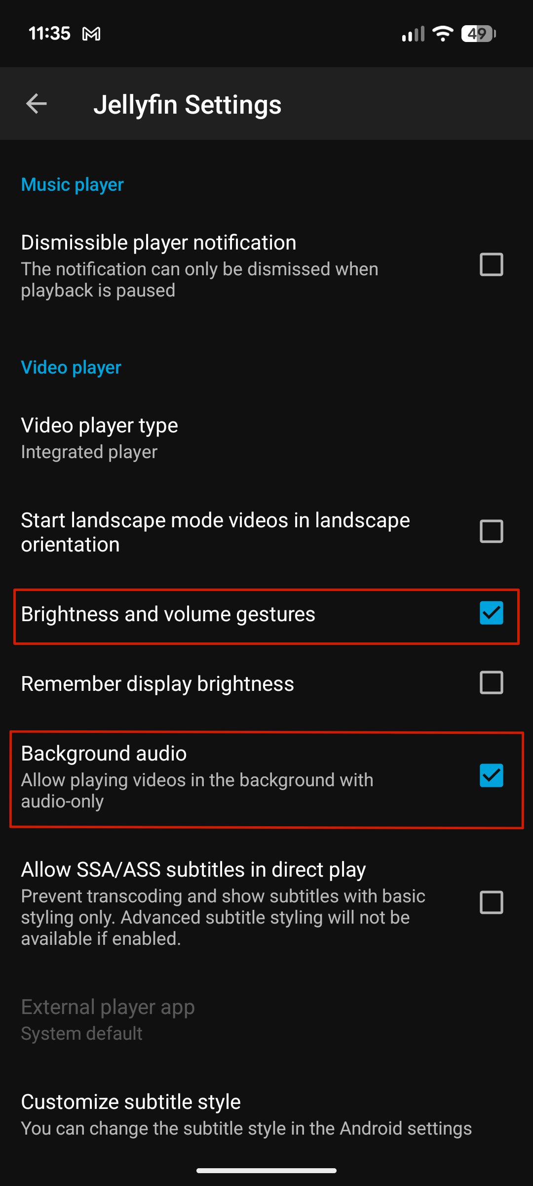 The 6 settings I change on every Android phone for better Jellyfin ...