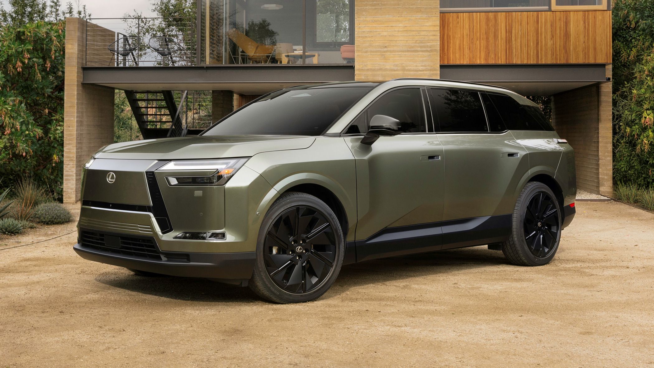 Lexus unveils 2027 TZ three-row electric SUV