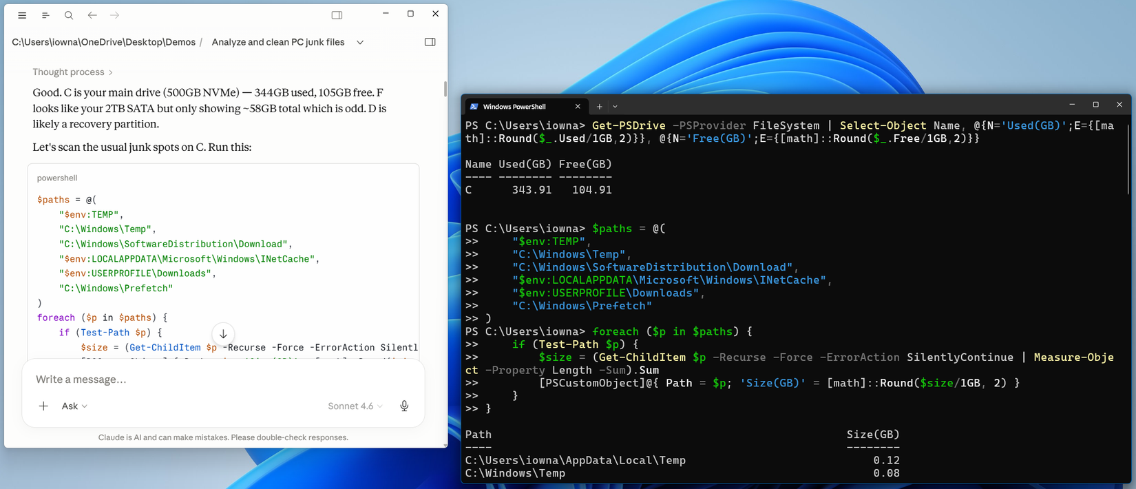 Claude Developer Shell How to use Claude to free up space on your Windows PC - mailinvest.blog