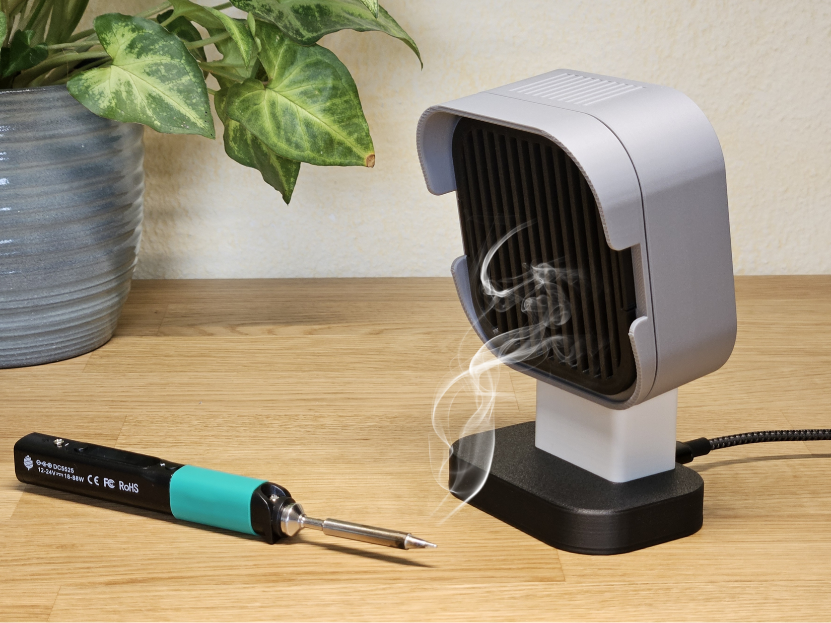 Soldering fume extractor by LTS Design on MakerWorld.