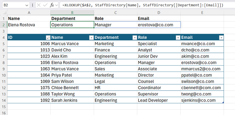 Why every Excel user should replace VLOOKUP with XLOOKUP today