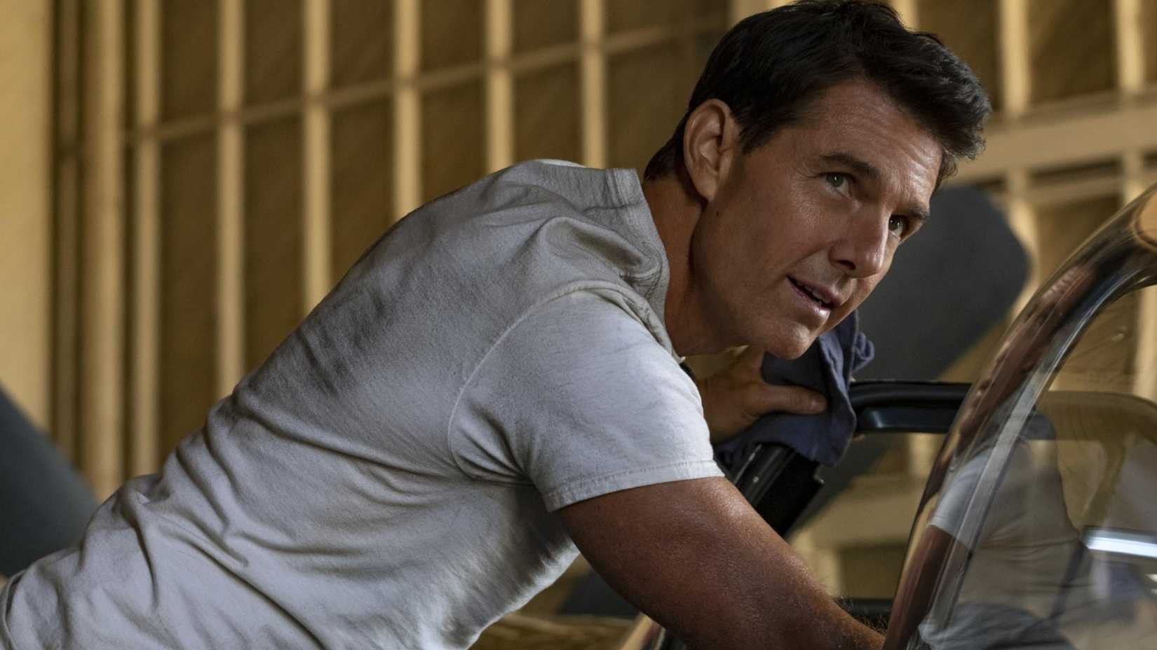 Tom Cruise in Top Gun: Maverick.
