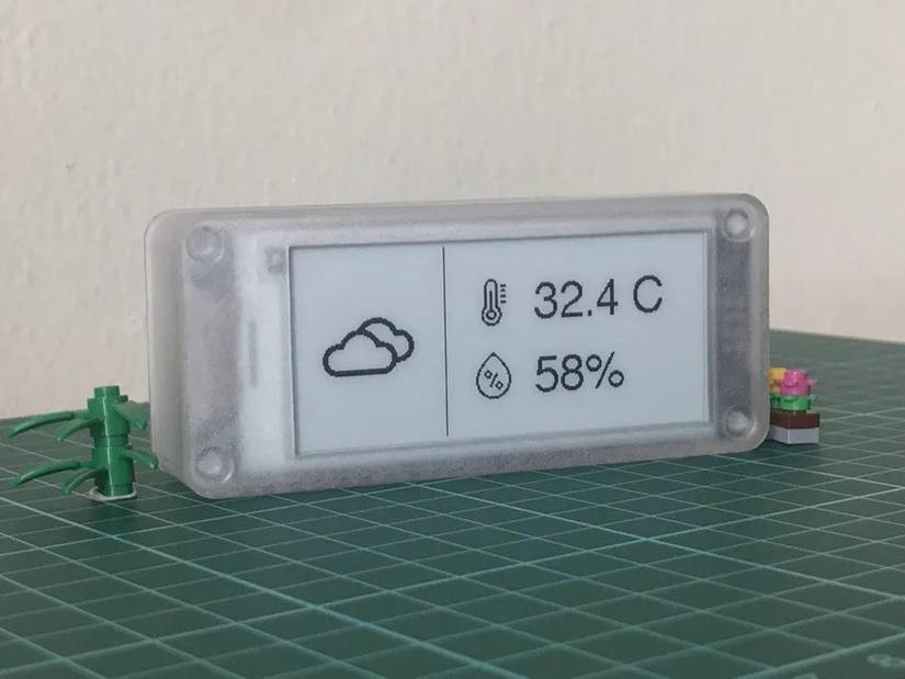 WeatherPaper by Jeremy Ngai on Instructables.
