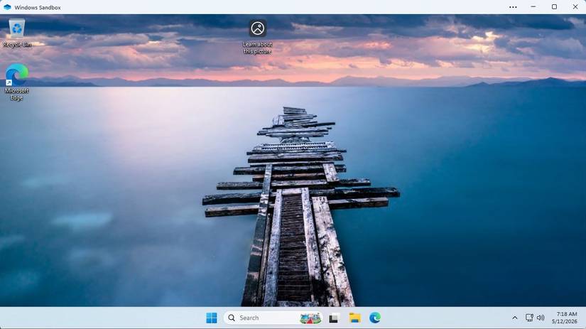 Windows 11 Sandbox. 
