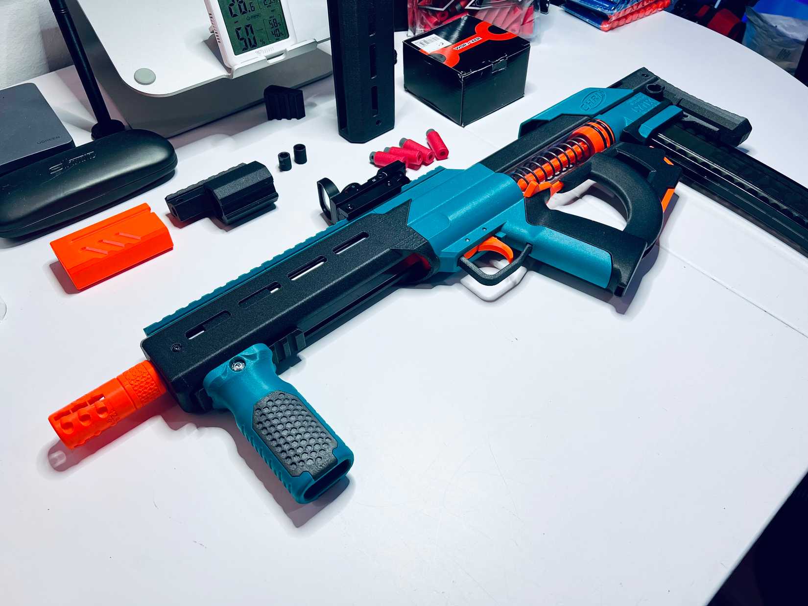 LYNX 3D printed NERF blaster from PrintStructor at MakerWorld.
