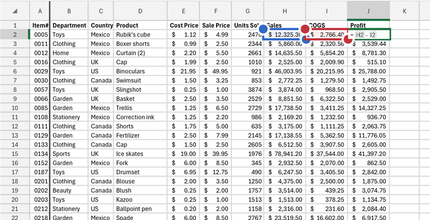 Excel Cards View makes the mobile app easier to use