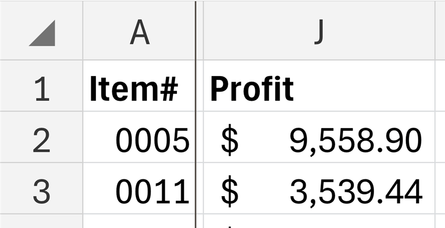 Excel Cards View makes the mobile app easier to use