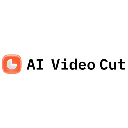 AI Video Cut logo on a transparent background